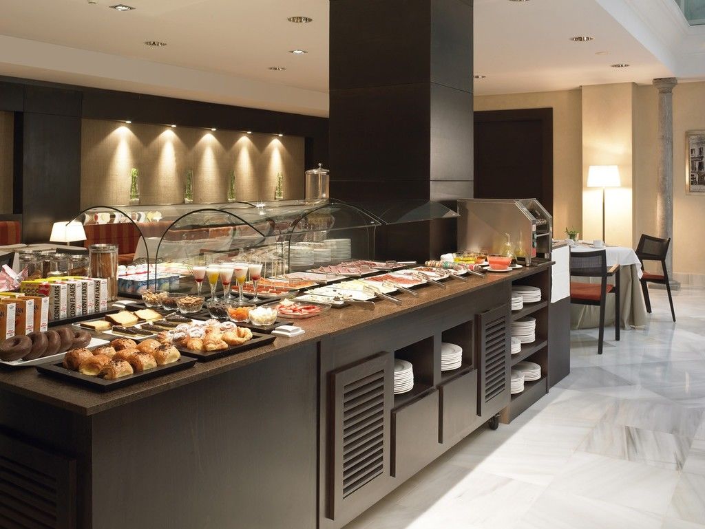 Nh Collection Victoria Hotel Гранада Ресторант снимка